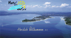 Desktop Screenshot of hotel-amsee.de
